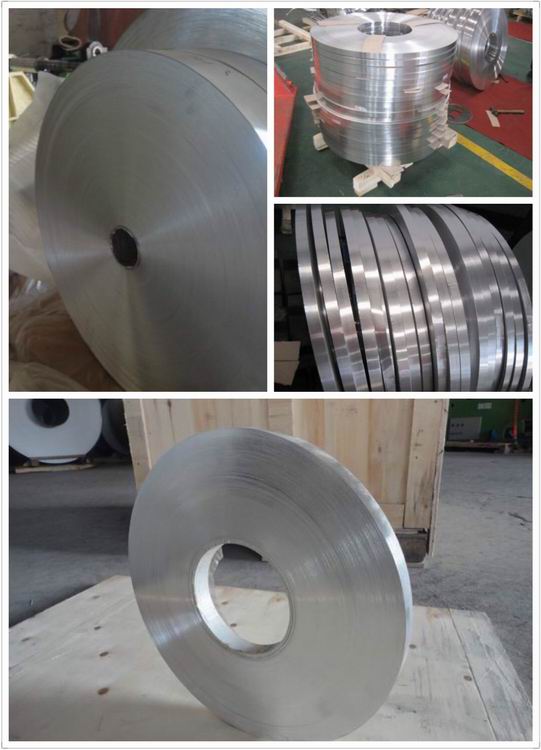 PPR pipe use perforated aluminium strip With PP coating