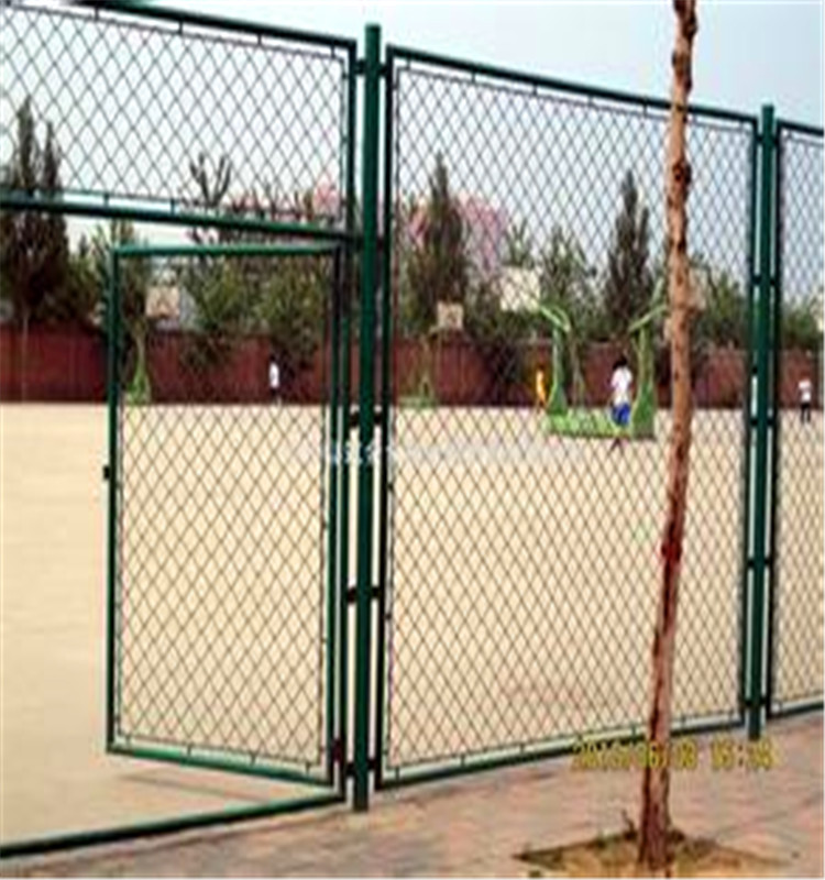 Galvanized/ PVC Coated Chain Link Fence (diamond wire mesh) 