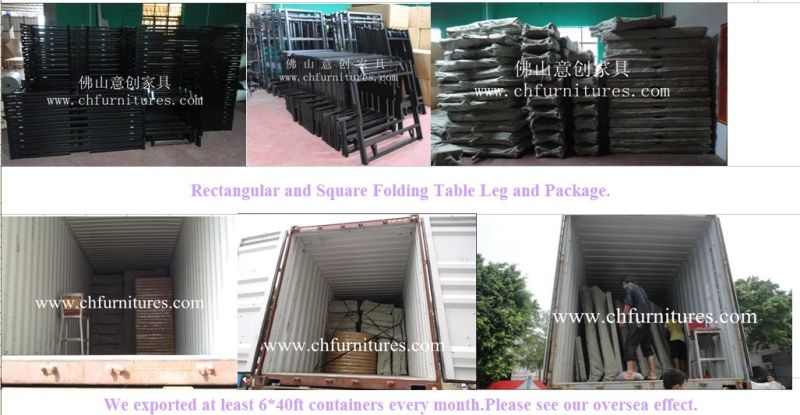 Folding Round Wedding Banquet and Hotel Table (YC-T01)