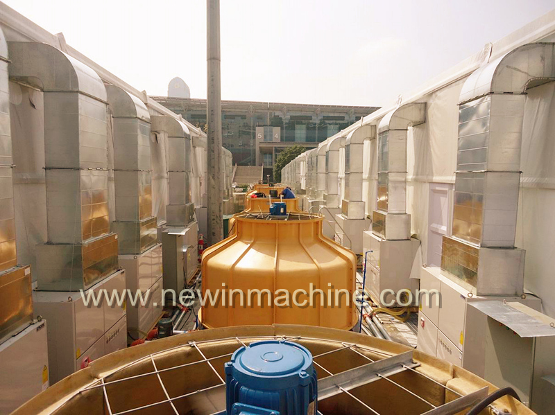 Fiberglass Round Industrial Cooling Tower