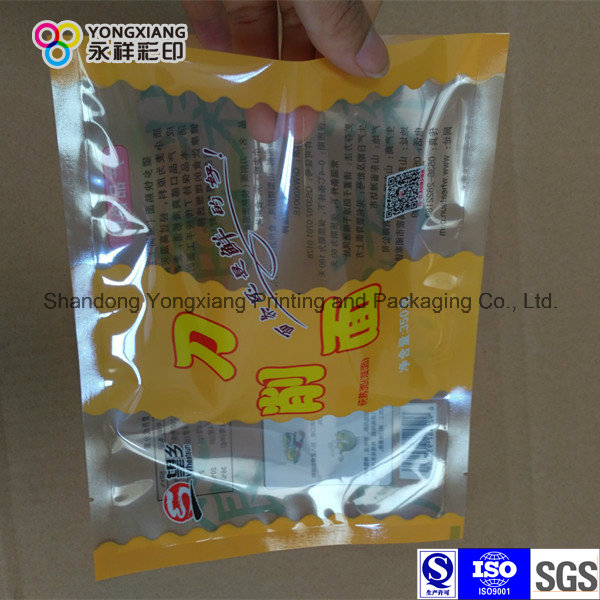 3-Side Sealing Fresh Noodle Plastic Packaging Laminated BOPP Bag