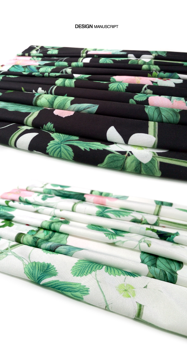 Polyester Spandex Flower Printed Fabric for Swimwear and Jersey Dress