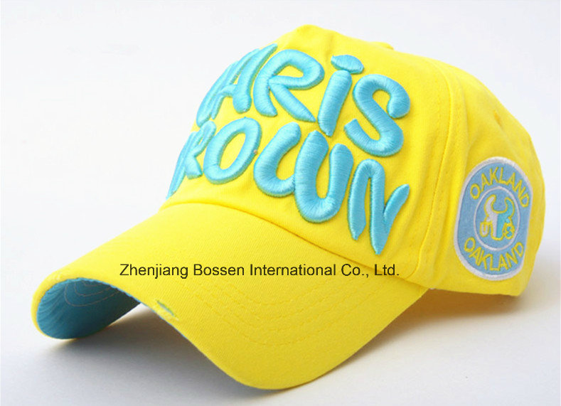 Factory Supply Customized Logo Embroidered Sports Promotional Cotton Baseball Cap