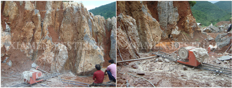 Sawing Diamond Wire for Granite and Marble Quarrying