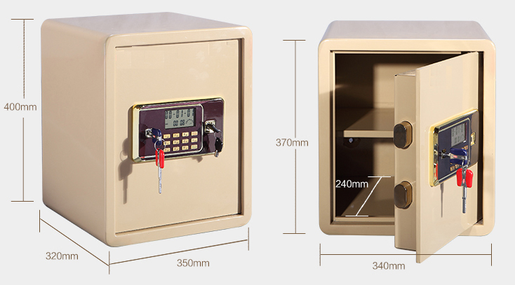 Small Size Electronic Digital Lock Safe Hidden in The Wall for Home Security (SJJ40)