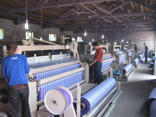 Plastic/Tarpaulin Fabric Weaving Water Jet Loom