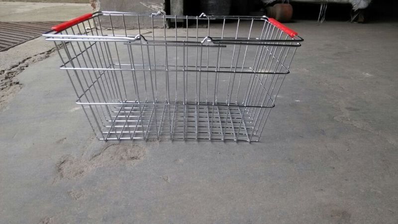 Store Wire Mesh Handle Metal Basket