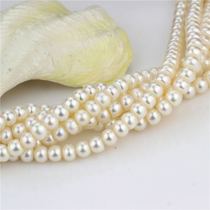 Freshwater 8mm AAA Natural Freshwater Pearl Strand