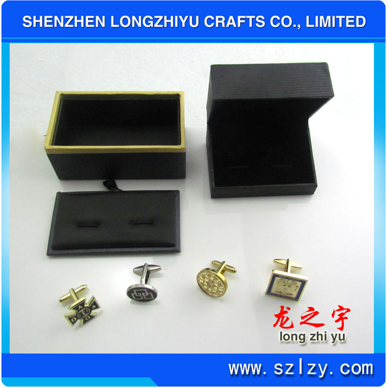 Die Casting Cufflinks Wholesale Gold Bulk Cufflinks with Gift Box