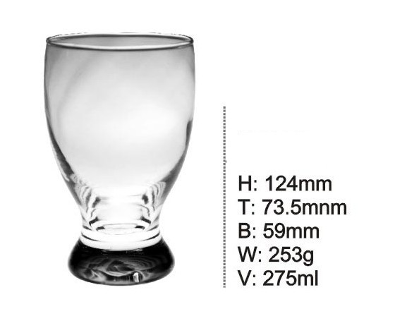 High-Quality Glass Cup with Good Price Glassware Kb-Hn009