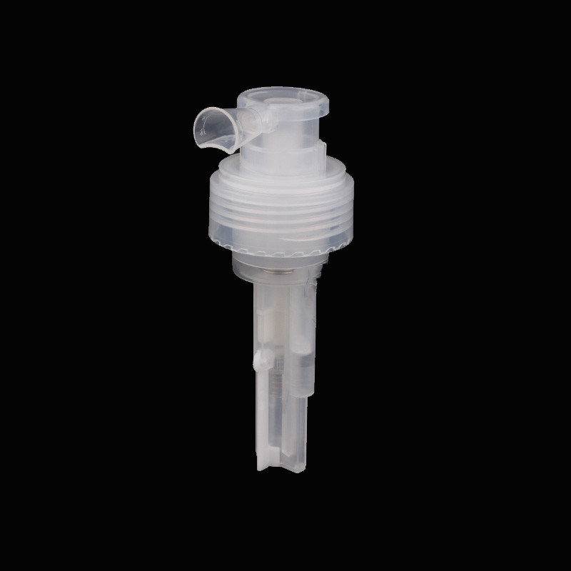 110ml 140ml 180ml Clear Plastic Dry Powder Sprayer Food Grade Talcum Powder Bottle (NB1112)