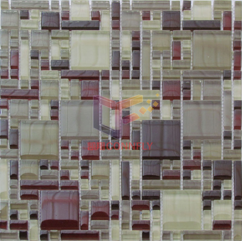 Mixed Size Crystal Mosaic Tile (CFC290)