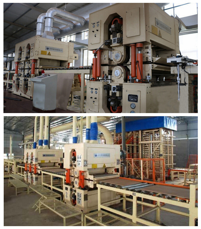 20000~100000 Cbm of One Year The Fully Automatic HDF/MDF/Ldf Laminating Production Line of Hot Press Machine