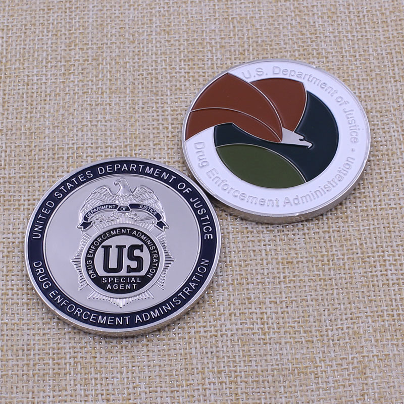 Soft Enamel Metal Us Army Challenge Coin for Collection