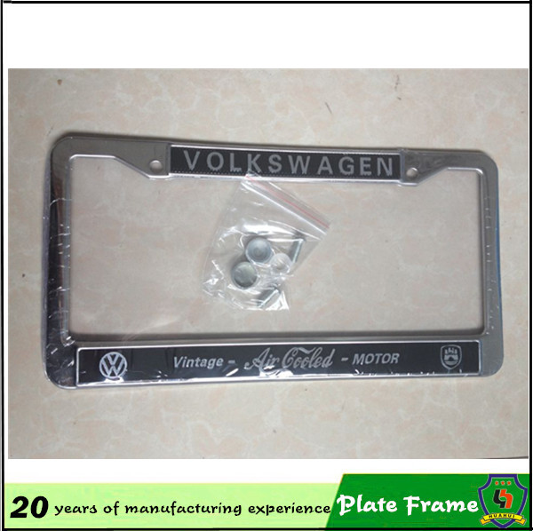 2016 Top Sale Wholesale Best Price Plastic Custom License Plate Frames