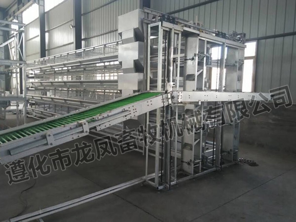 Galvanized Automatic H Frame Layer Cage Certificated with ISO9001