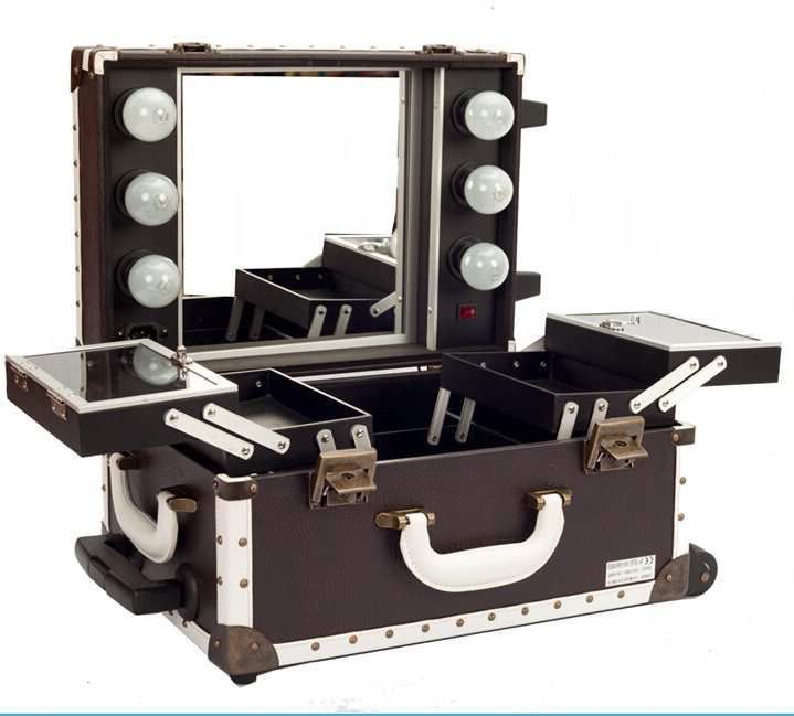 Fantastic Makeup Case with LED Lights and Mirror (HB-1016)