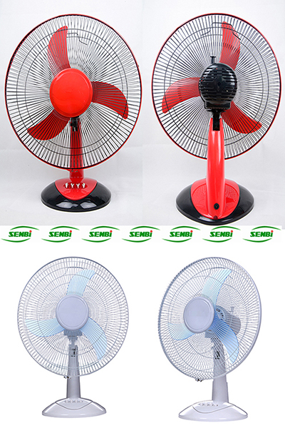 16 Inches 12V DC Table Fan Desk Fan Solar Fan