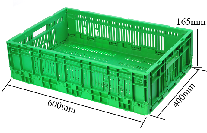 Plastic Foldable Fruit and Vegetable Crates