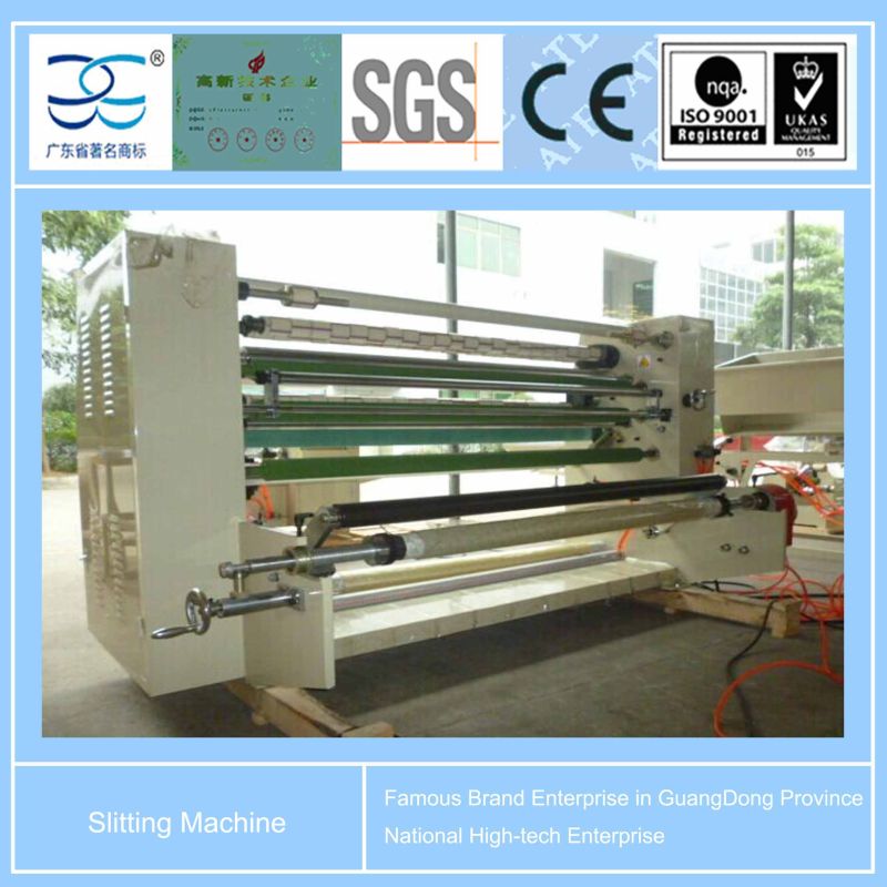 Slitting and Rewinding Machine for Adhesive Tape