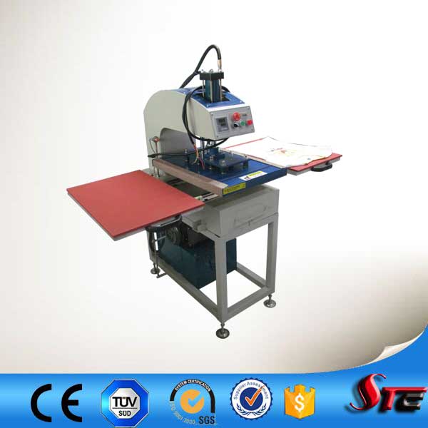 Stc-Yy01 Automatic Double Station Oil Hydraulic T Shirt Printing Machine Heat Press Machine