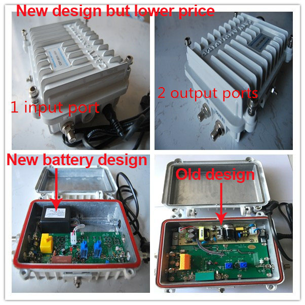 Wide Voltage 110-270V CATV K Type RF Amplifier/RF Booster