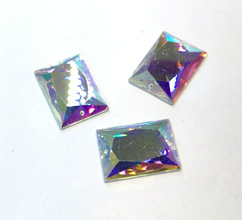 High Quality Flat Back Crystal Octangon Stones for Jewelry