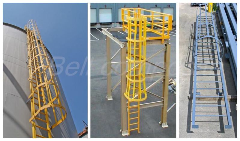 FRP Cage Ladder for Cooling Tower and Machine