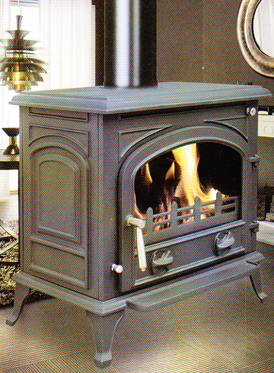 Round Classic Cast Iron Stove (FIPA 066) /Wood Burning Stove