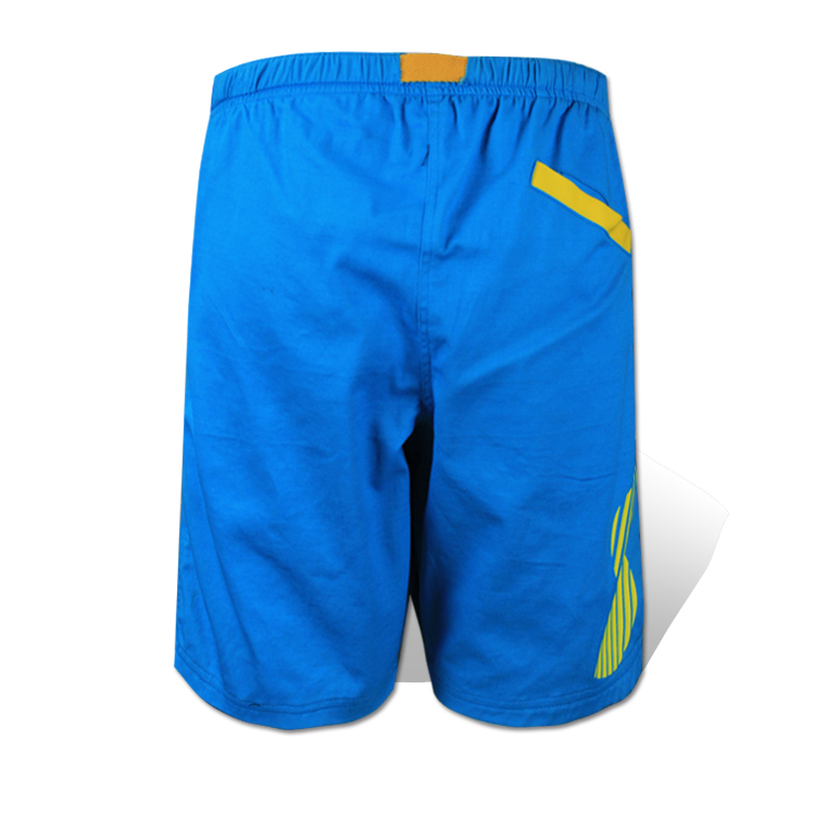 China Manufacturer Wholesale Sportswear Twill Cargo Six Pocket Blue Bermuda Shorts