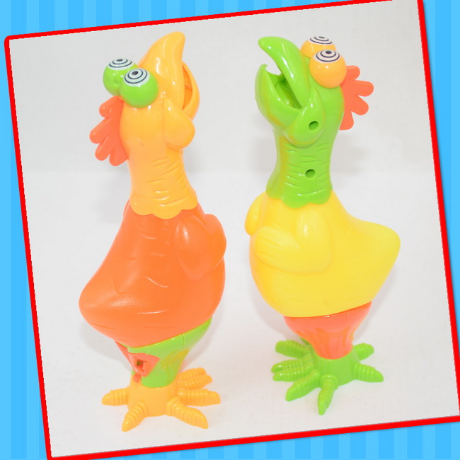 Plastic Easter Chick Duck Toy with Candy