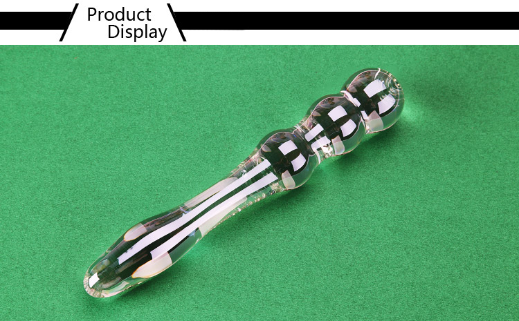 Sex Toy Glass Dildo Real Feeling for Women Ij-S10024