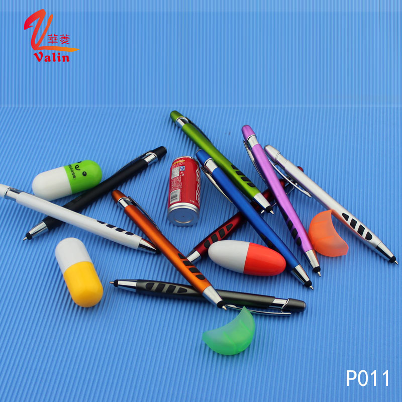 Promotional Gift Items Plastic Stylus Ball Pen