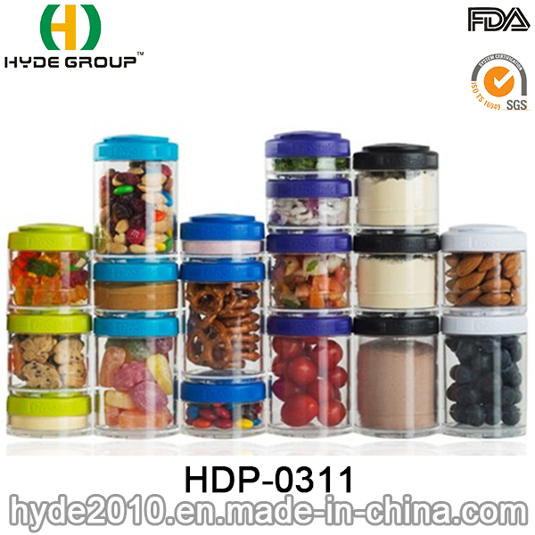 300ml Newly Plastic Protein Powder Container, Plastic Pill Container (HDP-0311)