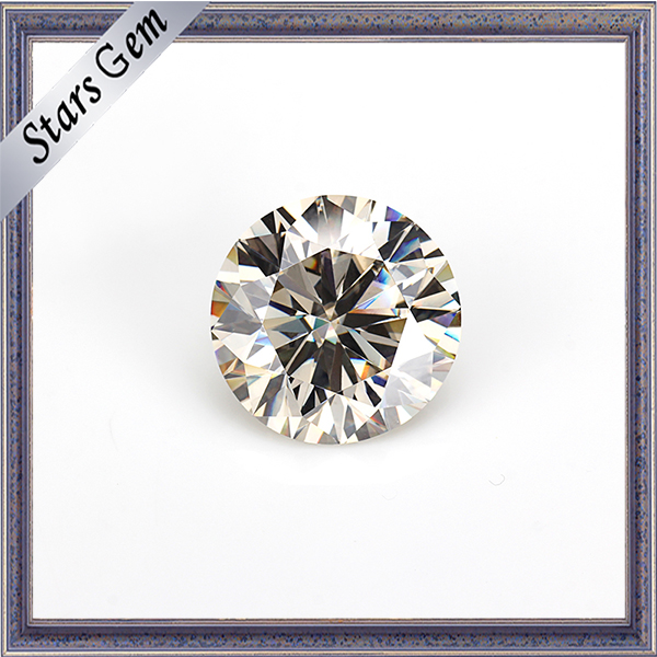 Top Quality Round 6.5mm Vvs Best Sparkling Moissanite Diamond