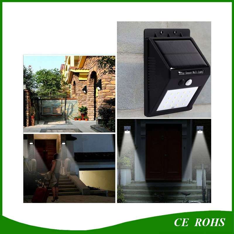 Factory Wholesale High Brightness Solar Garden Light for Garage Yard Path Campus