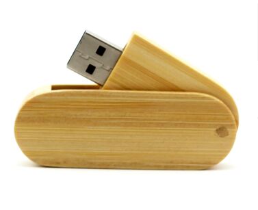 2015 Wholesale Swivel Wooden USB Flash Drive with 8GB