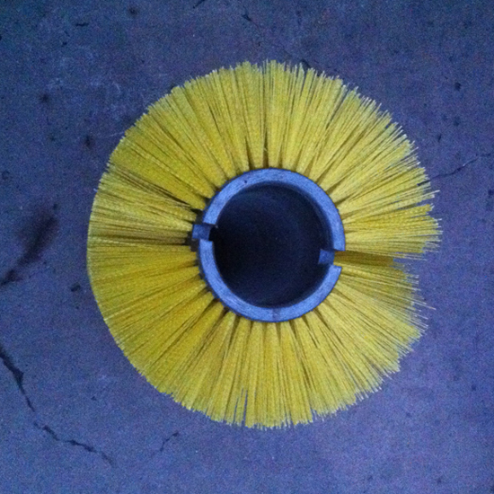 PP Material Yellow Road Sweeper Roller Brush (YY-021)