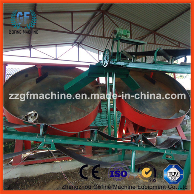 Chemical NPK Fertilizer Disk Granulation