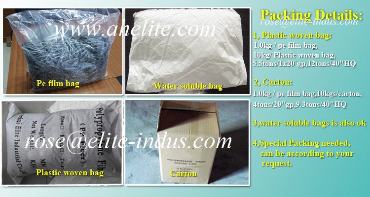 Concrete Fiber PP Fibre Bunchy