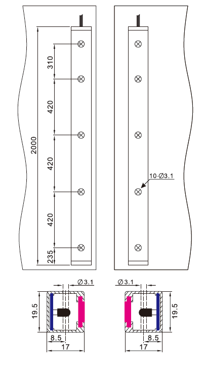 Sft Elevator Light Curtain (SFT-633)