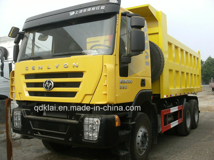 Heavy Truck Hongyan Genlyon 6X4 380HP Tipper Truck for Sale