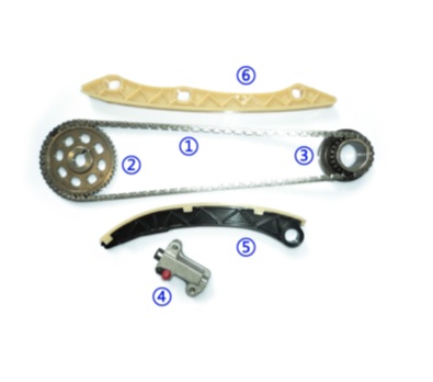 Kit De Distribucion Timing Chain Kits for Honda 1.8L R18A1, 4 4cyl 06-09