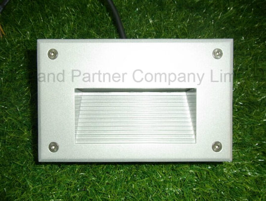 IP65 LED Recessed Step Wall Light for Square (JP817187)