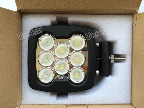 Waterproof 7inch 80W 8X10W CREE LED Machine Lamps