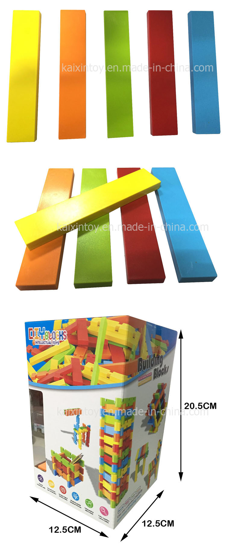 En71 Approval DIY Plastic Block Toy (10251548)