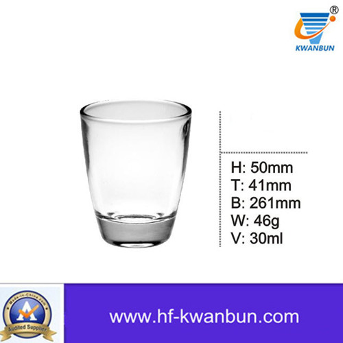 Clear Glass Cup Beer Cup Whisky Cup Kitchenware Kb-Hn0358