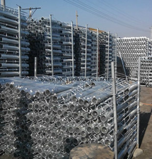 Hot DIP Galvanized Ground Screw Pile, Ground Spike