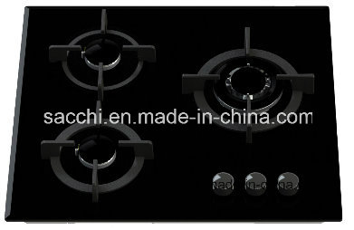 3 Burner Tempered Glass Gas Hob -Gna360