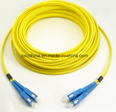 Sc-Sc Sm Dx 2.0mm G652D Fiber Optic Patch Cord